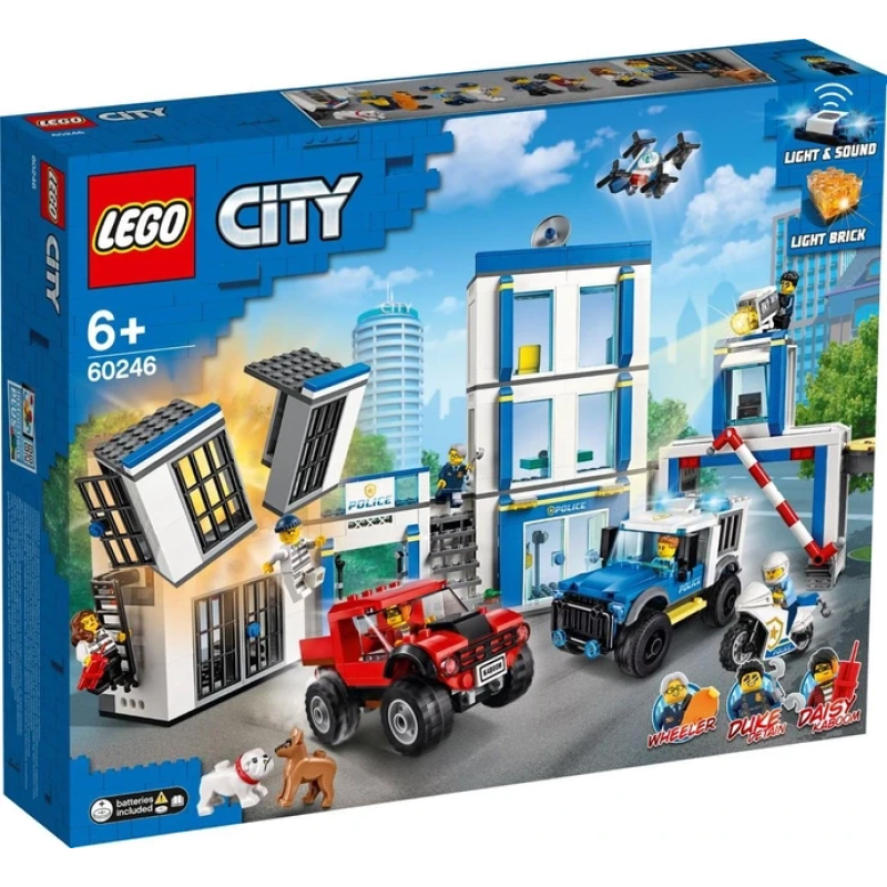 Конструктор LEGO City Поліцейський відділок 60246