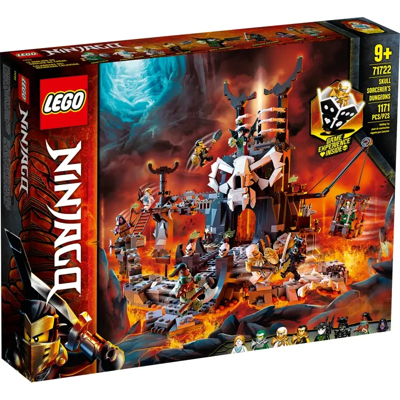 Lego Ninjago Підземелля чаклуна-скелета 71722