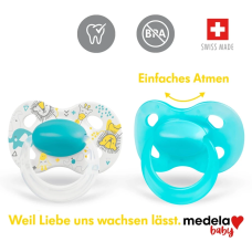 Пустушка MEDELA Baby Original 6-18 місяців 2 штуки