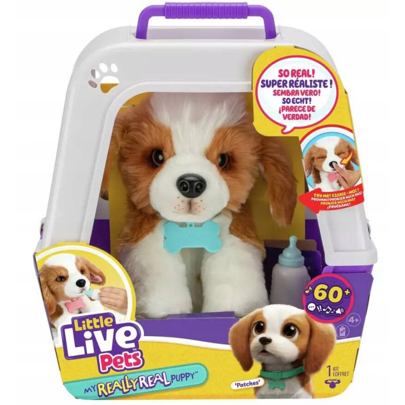 Інтерактивна іграшка Little Live Pets My Really Real Puppy Лагідне цуценя (26548) Інтерактивна іграшка Little Live Pets My Really Real Puppy Лагідне цуценя (26548)